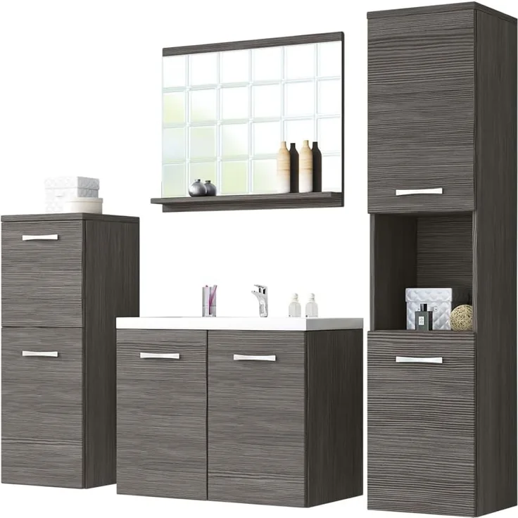 Badmöbel-Set Maja (Farbe: Bodega)