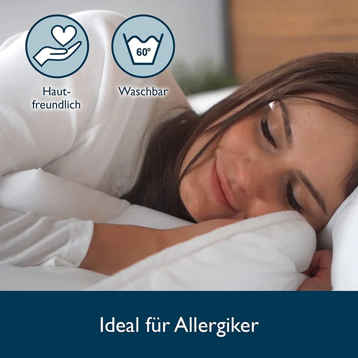 Beautissu BeauNuit JD Bettdecke 4 Jahreszeiten 135x200 cm – Bild 5