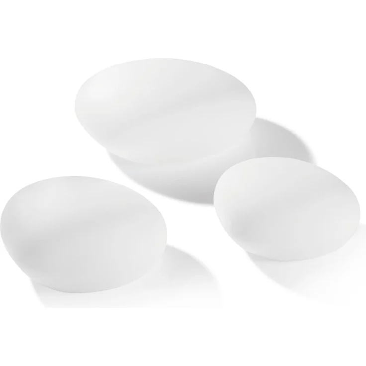 EASYmaxx LED Solarleuchte mit Farbwechsel | Deko Gartenleuchte mit LED Beleuchtung | Wunderschöne Lichteffekte mit Tageslichtsensor In & Outdoor | Gartendeko Witterungsbeständig IP67, Stein Set – Bild 1