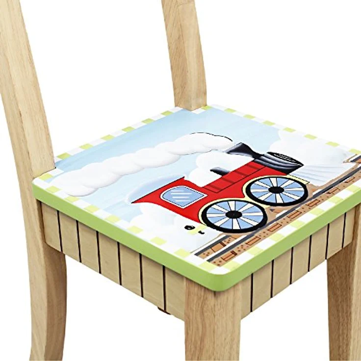 Fantasy Fields Children's Wooden Transportation Tisch & 2 Stühle-Set W-9946 – Bild 13