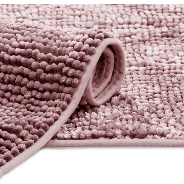 AmeliaHome Badematte Badematte Badteppich Badvorleger Duschvorleger Badezimmer rutschfest, rutschhemmend, Polyester, Rechteck