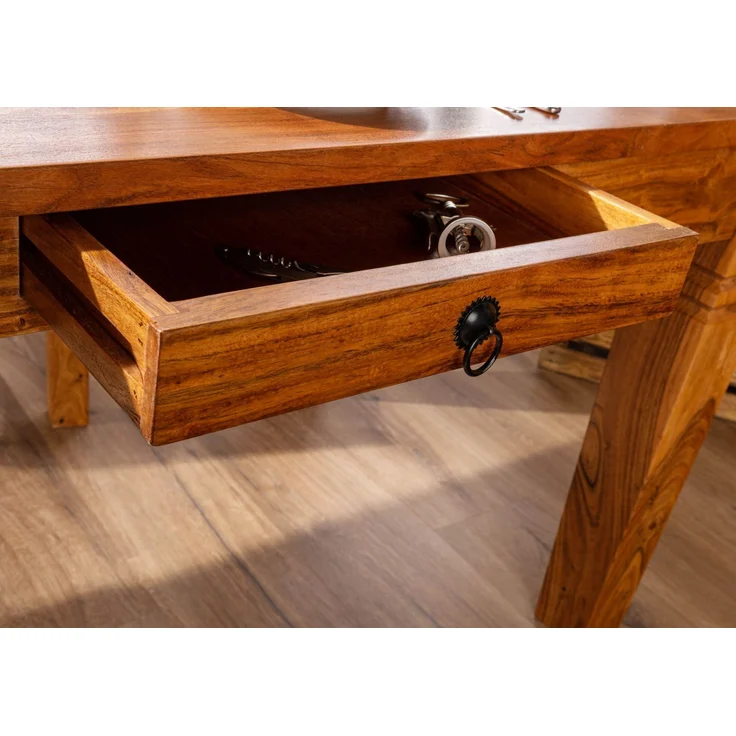 Esstisch Akazie 180x90x76 honig lackiert OXFORD #0604 – Bild 6