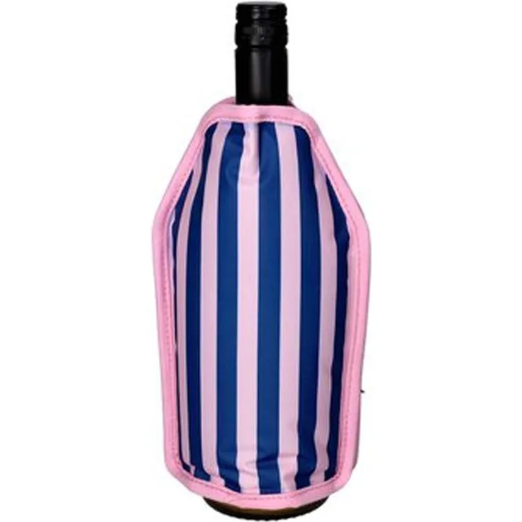 Gift Company Froid Kühlmanschette Motiv: Streifen blau/rosa
