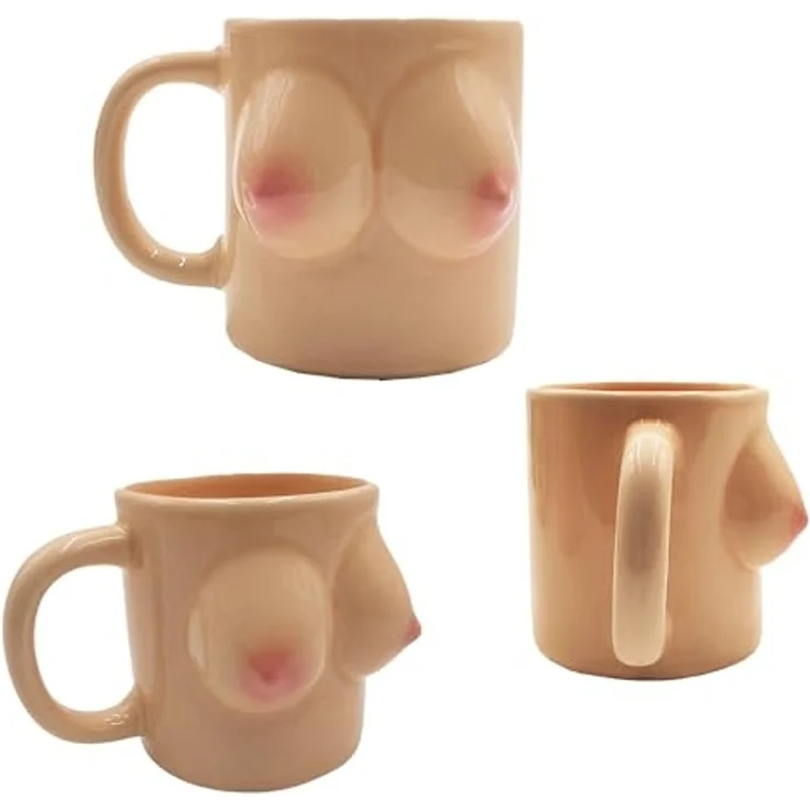 Mad Monkey - Boob Mug – Bild 4