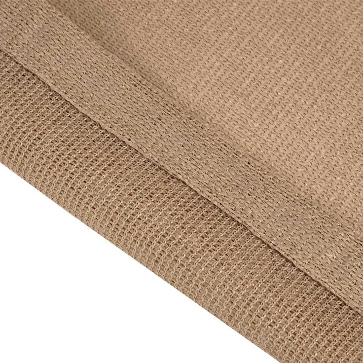vidaXL Zeltteppich Taupe 400x800 cm HDPE 310755 – Bild 4