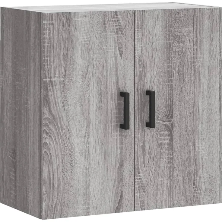 vidaXL Wandschrank Grau Sonoma 60x31x60 cm Holzwerkstoff 829970