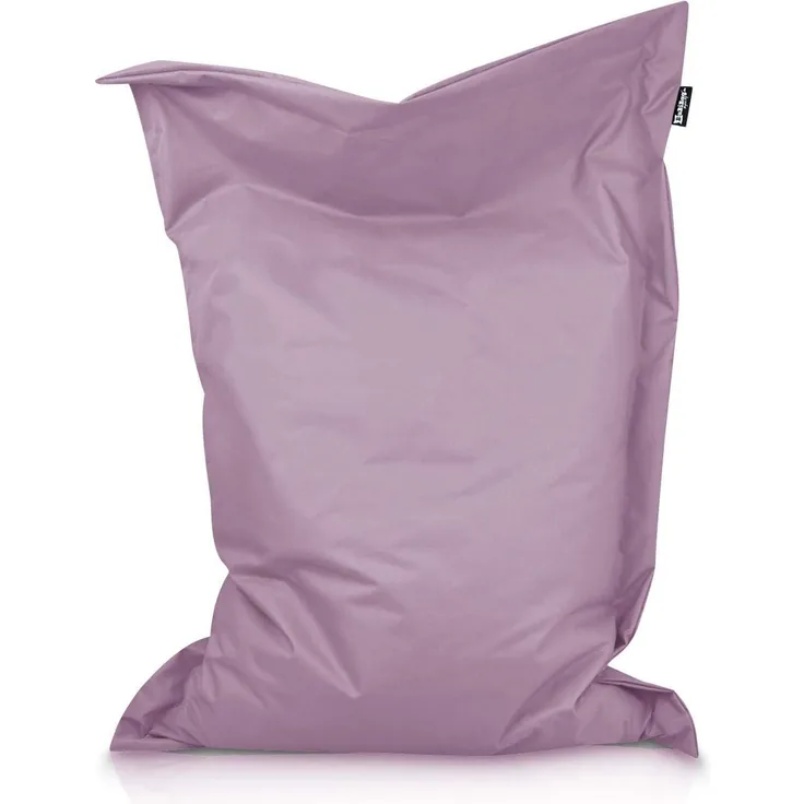 BuBiBag XXL Sitzsack, Outdoor Sitzsäcke für Kinder und Erwachsene, Bodenkissen Beanbag Fatboy wetterfest (Puderflieder 145x100 cm)