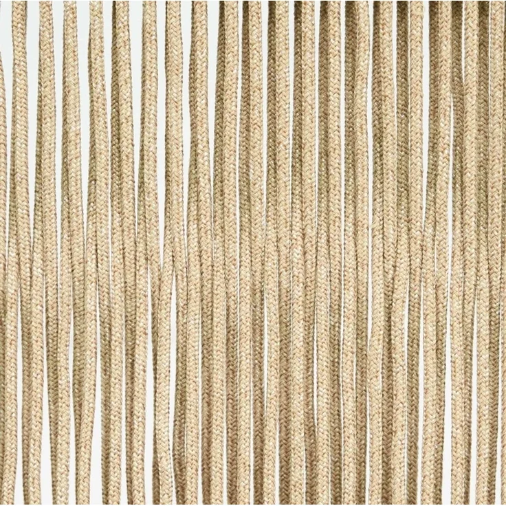 Gartenstühle 2er-Set aus Akazienholz mit PP-Geflecht, klappbar, 48x55,5x88 cm, Natur/Beige – Bild 7