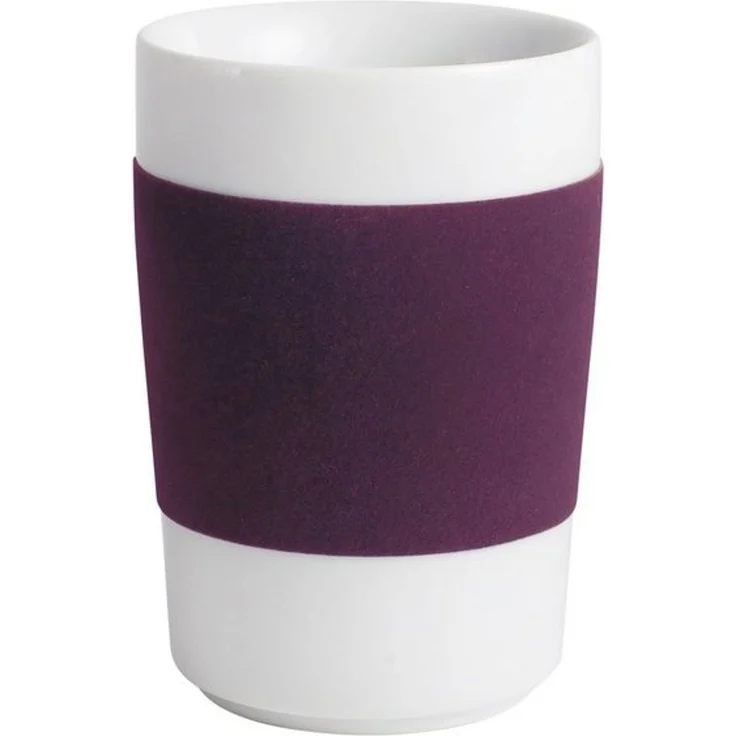 KAHLA Becher touch! henkelloser Becher mit Samt-Banderole, 1-tlg, Porzellan, Made in Germany – Bild 2