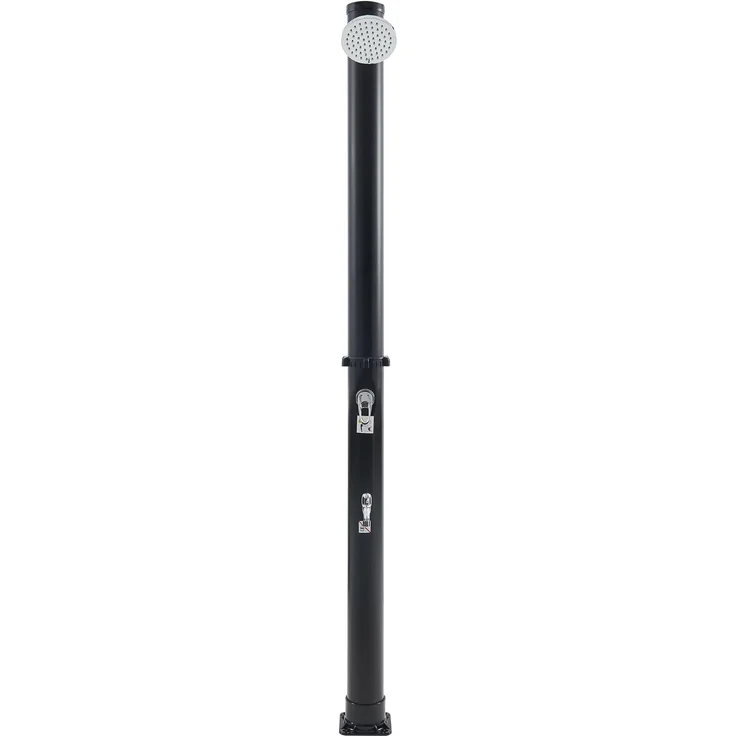 Solardusche Frerievn mit Fußdusche 215 cm 18L [casa. pro] – Bild 6