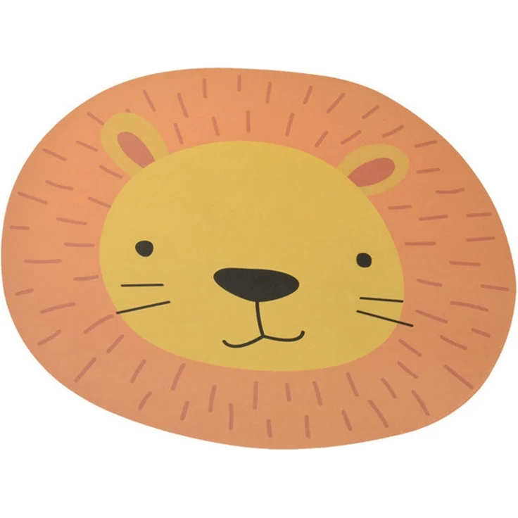 12x Platzset 40cm für Kinder verschiedene Designs Wildtiere Elefant Löwe Zebra – Bild 6