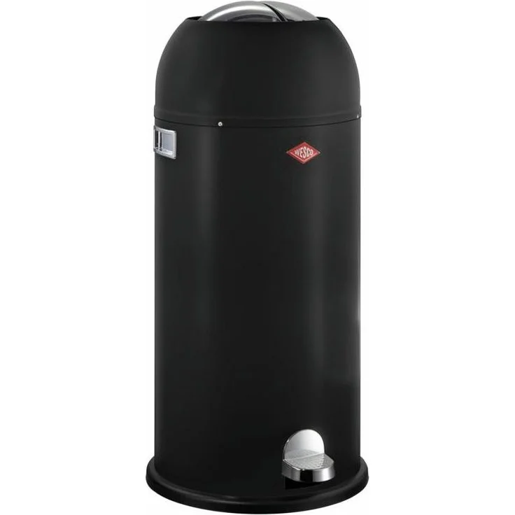WESCO Tretabfalleimer 180731-03 KICKMASTER MAXI in Neusilber mit 40 Liter Volumen / Abfallsammler / Mülleimer – Bild 7