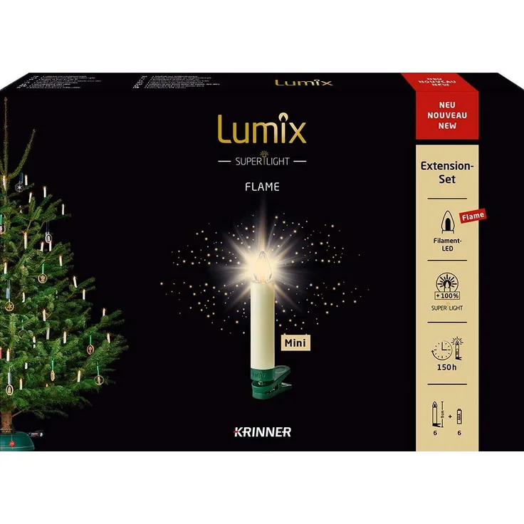 Lumix SuperLight Flame Erweiterungsset 6er elfenbein