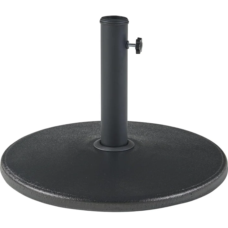 Sonnenschirmständer Bionaz Ø50x5,5 cm Beton 17 kg Schwarz [casa. pro] – Bild 3