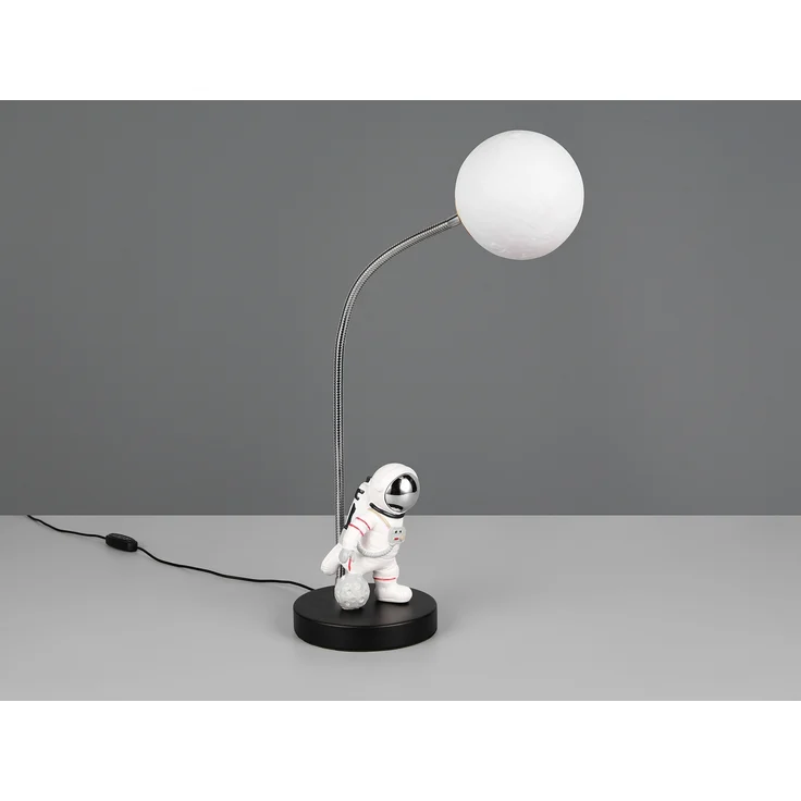 Ausgefallene Tischlampe ARM LED dimmbar, Deko Lampe USB betrieben, Höhe 44cm – Bild 7