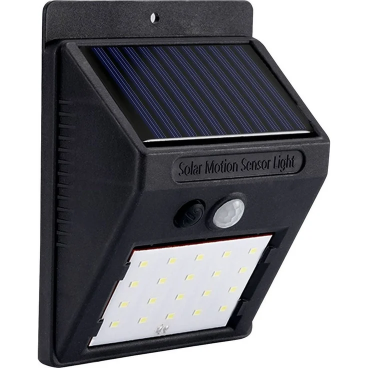 Casativo LED Wandleuchte Solar Leuchte: Bewegungsmelder, 20 SMDs, IP44, hell & sparsam, Lichtstrom: 480 lm – Bild 4