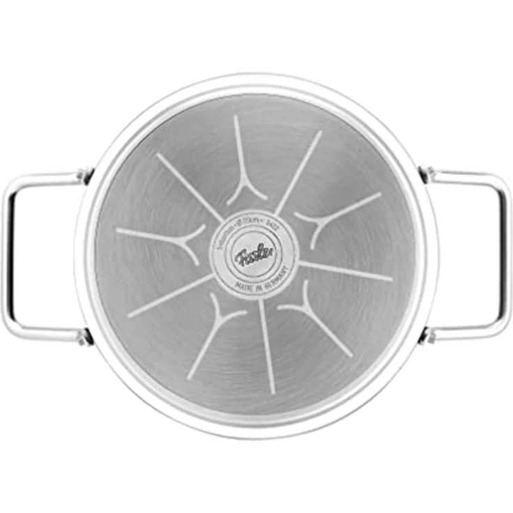 Fissler Topf-Set Adamant®, Aluminium (Set, 3-tlg, Kochtopf 20 + Bratentopf 24 + Stielkasserolle 18cm oD), Made in Germany – Bild 5
