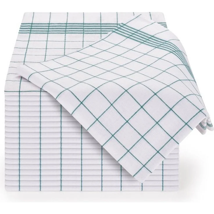 Blumtal Geschirrtuch Hochwertige im praktischen Set, (Set, 10-tlg, Set bestehend aus 5, 10 oder 20), in der Größe 50x70 cm, 100% Baumwolle – Bild 4