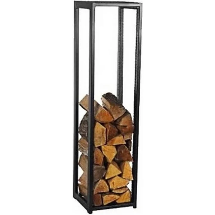 Jürgen Westerholt GmbH Kaminholzregal Brennholzregal "Ben" Kaminholz-Regal, BxTxH:30x30x100 cm, Feuerholzregal Feuerholzablage Kaminregal – Bild 2