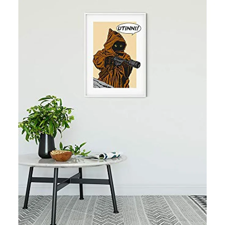 Komar Wandbild Star Wars Classic Comic Quote Java, Kunstdruck ohne Rahmen, 30 x 40 cm, hochwertiger Druck auf seidenmattem Fotopapier, für Kinderzimmer und Jugendzimmer – Bild 2