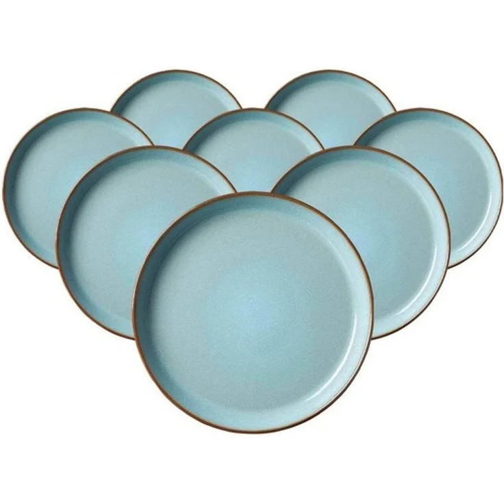 Ritzenhoff & Breker Visby Dessert-Teller ø 20,5 cm 8er Set blau – Bild 4