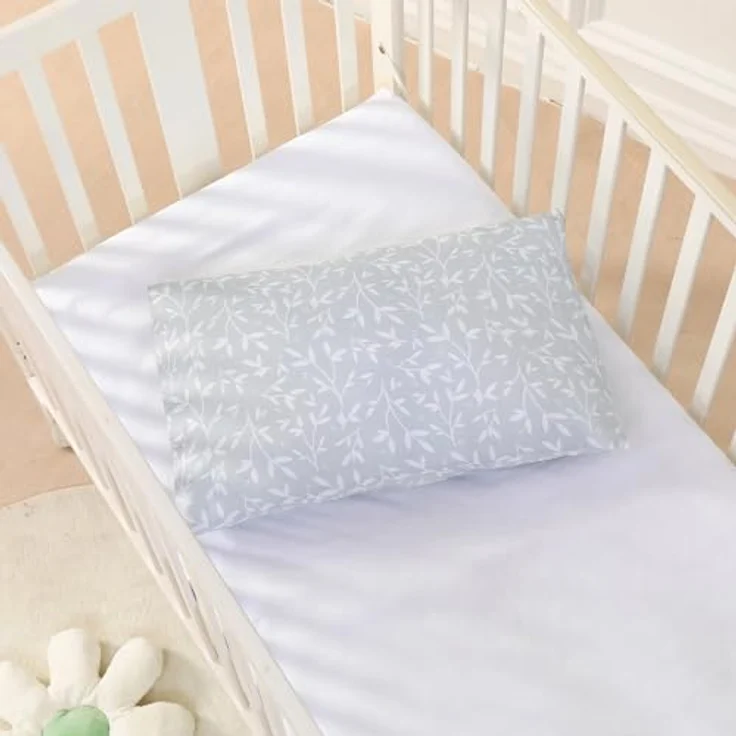 SUPERBE BEBE Kinderkissen Mit Kopfkissenbezug Baumwolle - Kissen für Kinder 1 bis 3 Jahre Größe 33x45 cm - Weiches Kissen Hypoallergen Maschinenwaschbar Ideal Fürs Bett oder Auf Reisen EIN Nickerchen – Bild 5