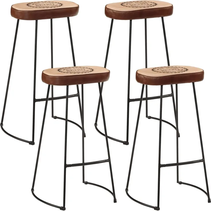 vidaXL 5-tlg. Bar-Set Raues Mangoholz und Metall 3216416