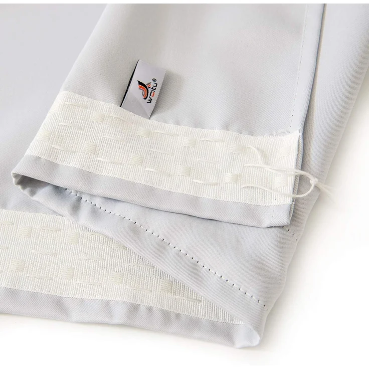Woltu Gardine (1 St), blickdicht, Blickdicht mit Kräuselband für Schiene, 250 g/m² – Bild 7