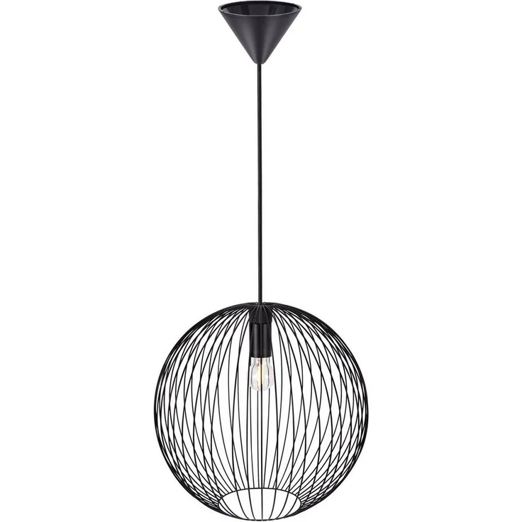 Nordlux Pendelleuchte Beroni, ohne Leuchtmittel, Minimalistisches und industrielles Design, für E27 LED Leuchmittel – Bild 2