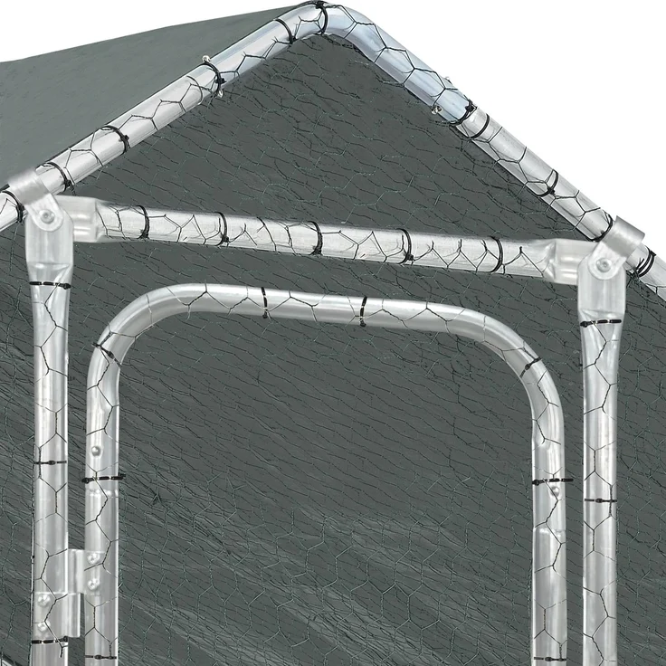 Freilaufgehege Wels mit Sonnendach 3x3x2 m [pro. tec] – Bild 6