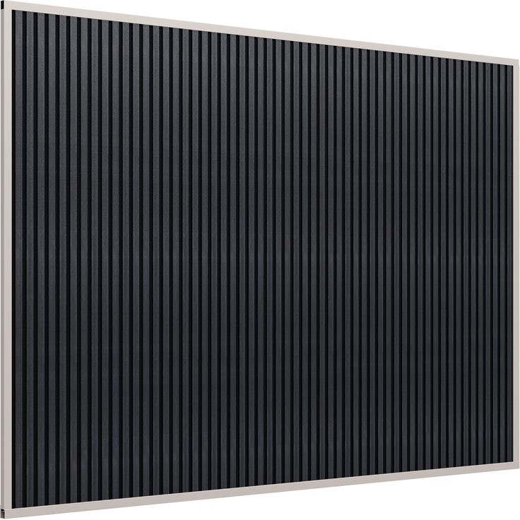 Weide WPC Sichtschutzwand anthrazit für Pergola – Bild 2