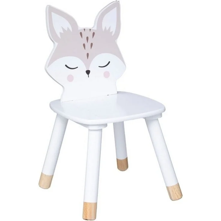 Kinderstuhl FUCHS, mit Beinen aus Kiefernholz, 52,5 cm – Bild 3