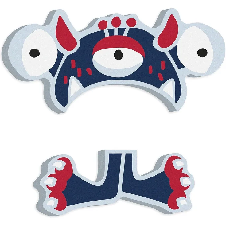 small foot design ABC Buchstaben Monster Al