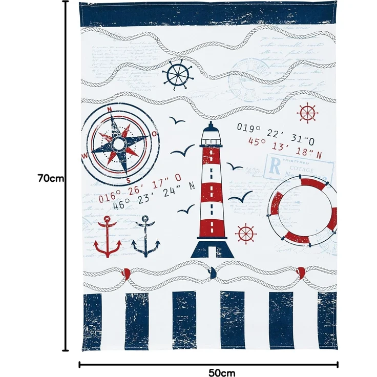 Erwin Müller Geschirrtuch Geschirrtuch 4er-Pack, Baumwolle Motiv – Bild 6