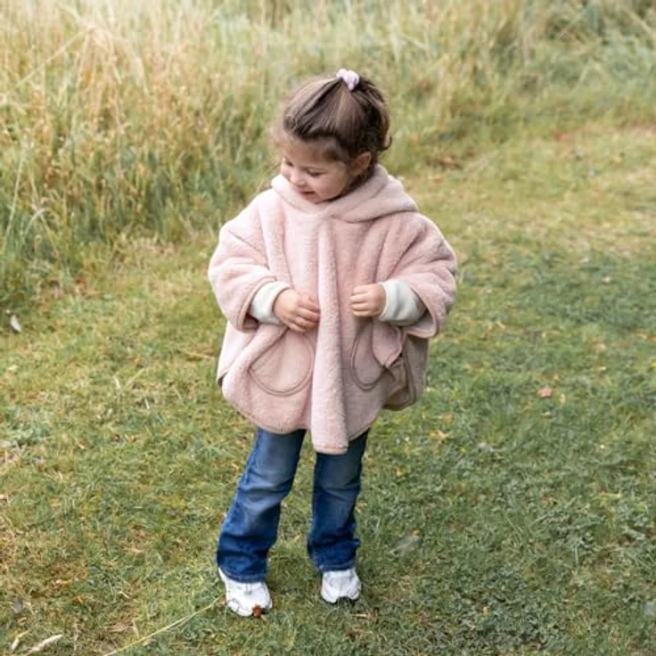 BEMINI Reiseponcho Softy + jersey Blush – Bild 3