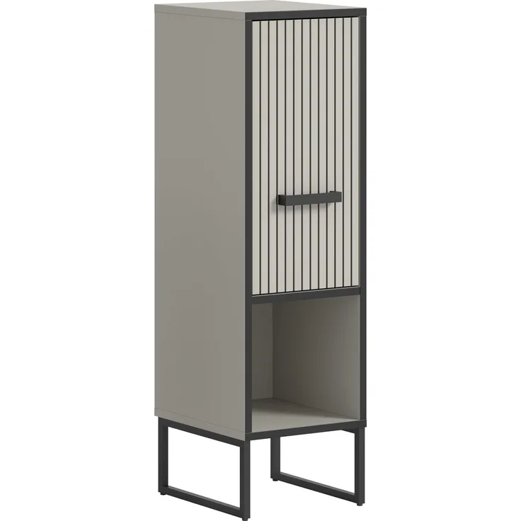 Standschrank (B/H/T: 30x101x32 cm) in Kaschmir Nachbildung
