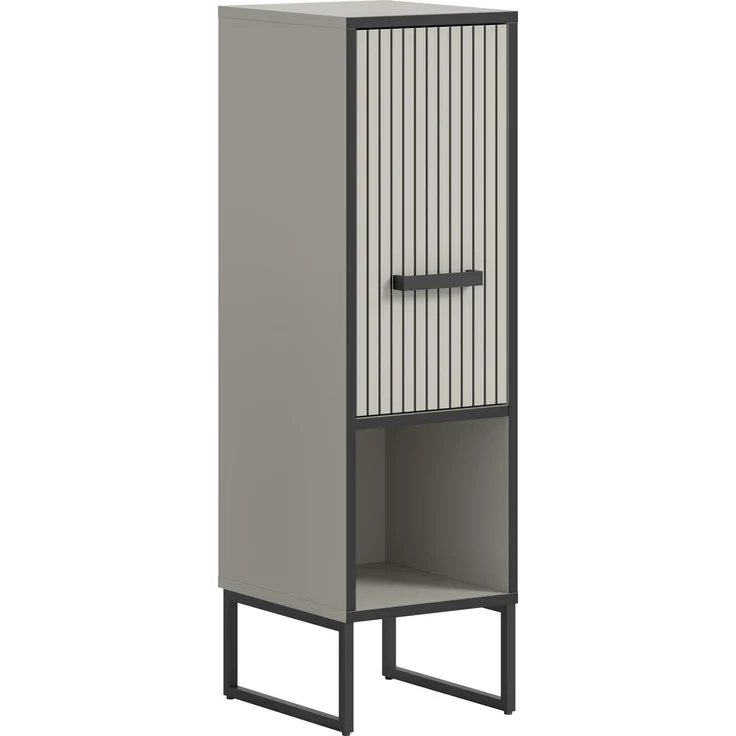 Standschrank (B/H/T: 30x101x32 cm) in Kaschmir Nachbildung – Bild 1