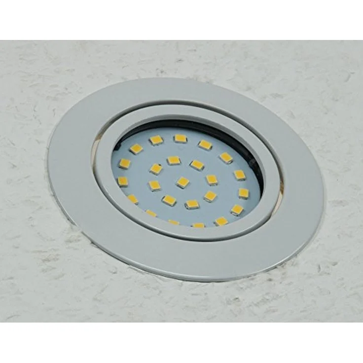 LED Einbauleuchte 4W, 350lm, 4000K, Ø71mm, schwenkbar, flach – Bild 3