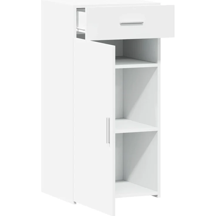 vidaXL Sideboard Weiß 45x42,5x93 cm Holzwerkstoff 846285 – Bild 8