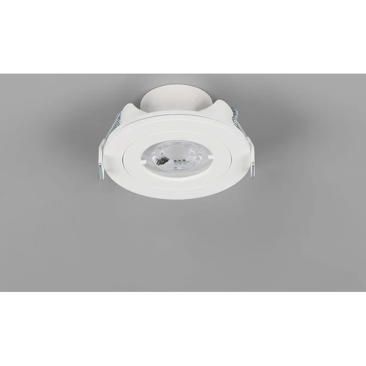 Flacher LED Einbaustrahler 230V dimmbar, 3er Set, Badezimmer geeignet, Ø 8cm – Bild 4