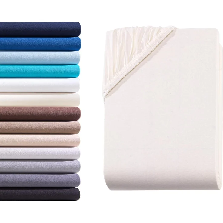 Hometex Premium Textiles Spannbettlaken Exclusive Topper-Spannbettlaken, Jersey, Für Matratzentopper und Boxspringbett Topper