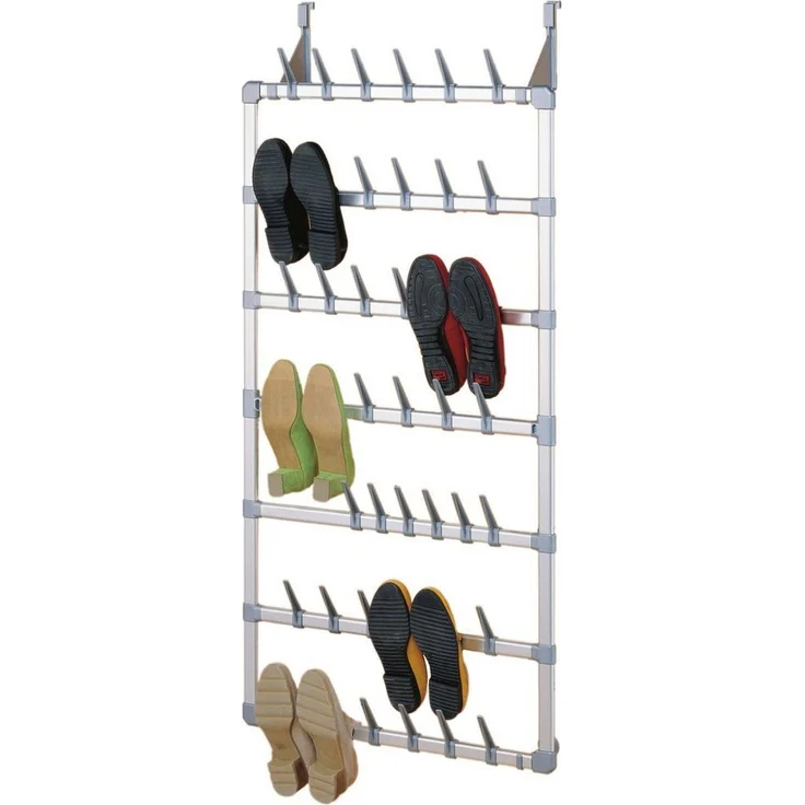 Ruco Schuhregal, Aluminium/Kunststoff, für bis zu 21 Paar Schuhe – Bild 1
