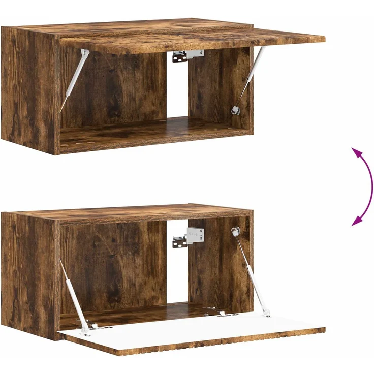 vidaXL TV-Schrankset 6 stk. 31 x 30 x 60 cm Räuchereiche 3409128 – Bild 10
