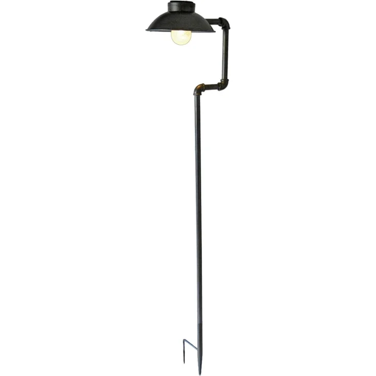 LED Solar Steckleuchte in antik-schwarz JOSEPHINE – Bild 1