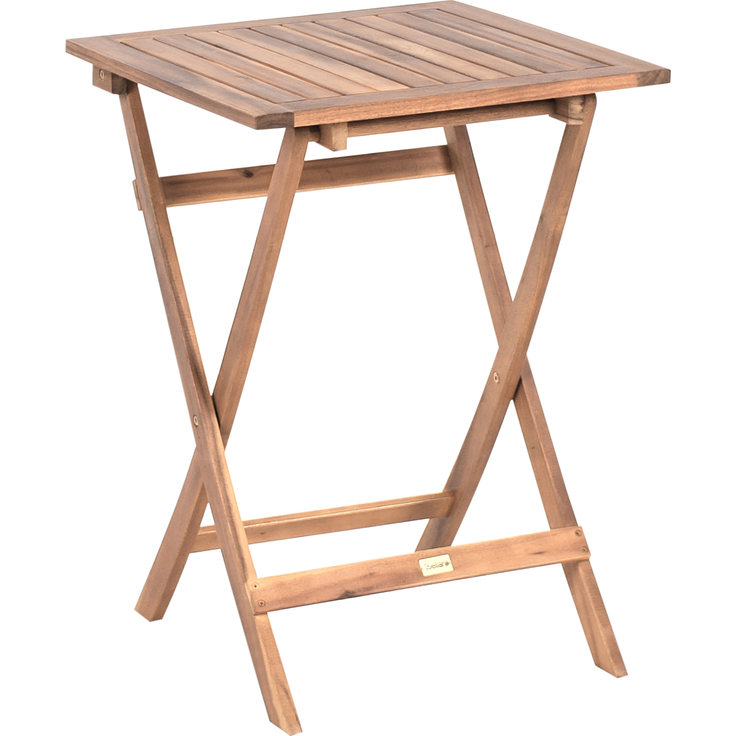 Bistro Set CONIOLO Akazienholz Braun Schwarz – Bild 4