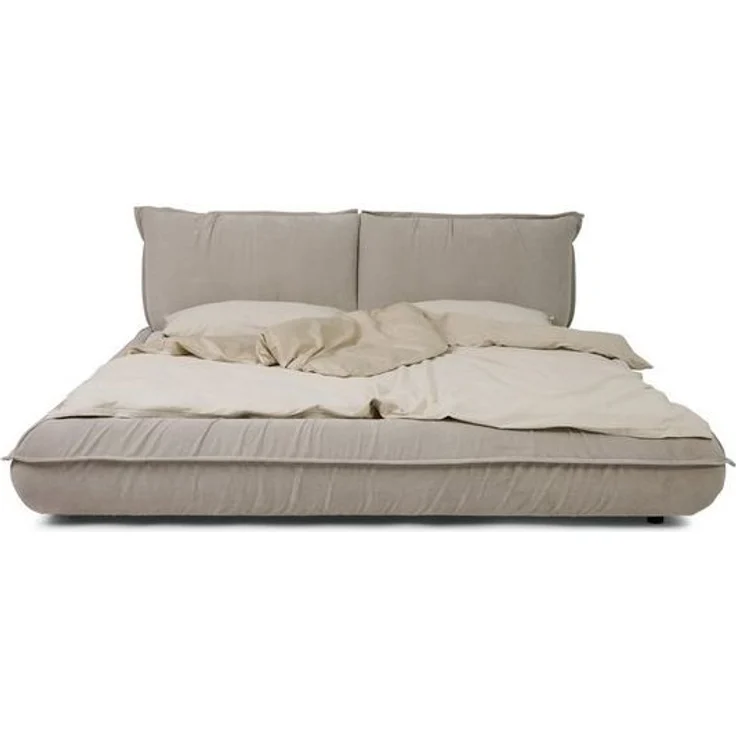 TOM TAILOR HOME Polsterbett PILLOW BED – lässiges Bett mit Kopfteil und Bettrahmen in Kissenform, besonders niedrige Optik – Bettrahmen mit abnehmbarem Bezug – Bild 4