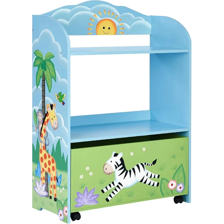 Fantasy Fields Sunny Safari Toy Organizer mit dem Rolling Storage Box TD-13219A – Bild 1