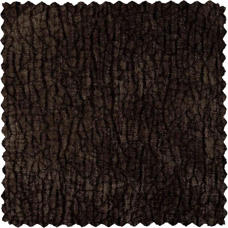 Drehsessel Baggy aus 3D-Chenille-Stoff, modernes Design, Dunkelbraun, bequeme Polsterung – Bild 5
