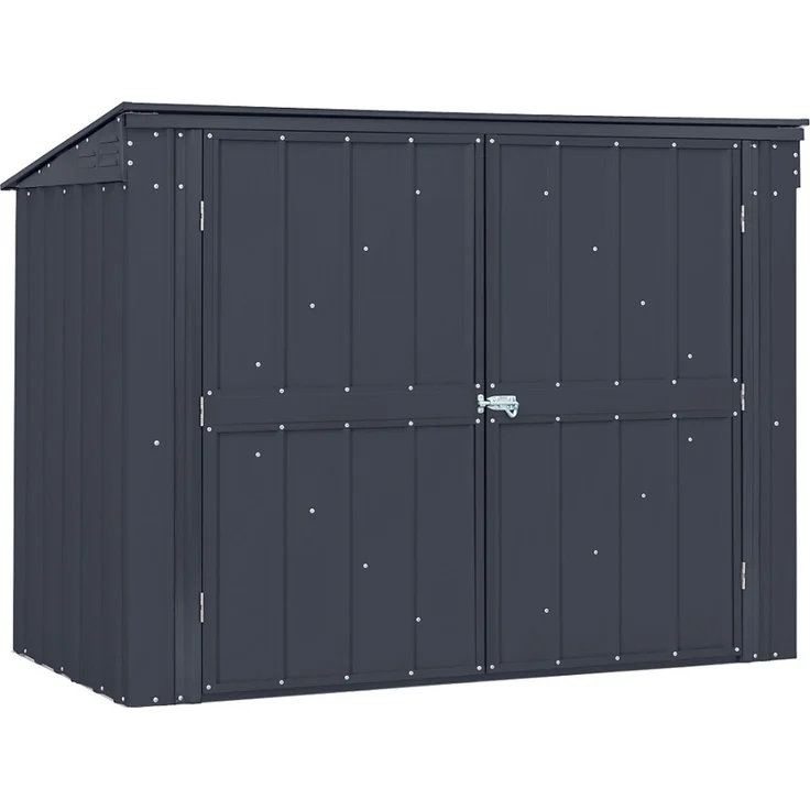 Globel Gerätehaus "Tonnen-Depot Easy" 5x3 - 2bins, anthrazit – Bild 1