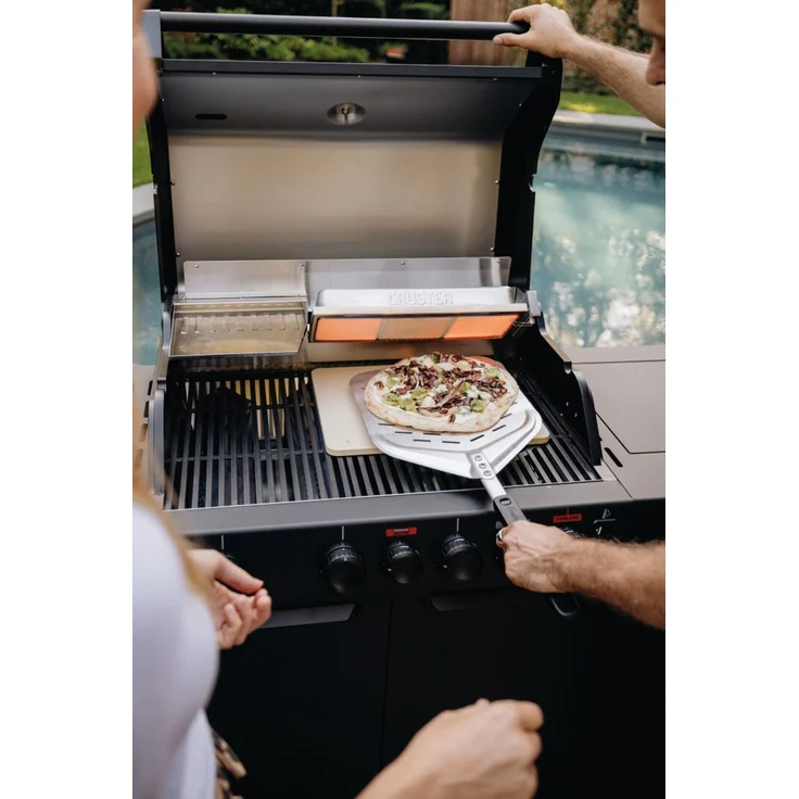 Pizza Schaufel Aluminium Kunststoff – Bild 2